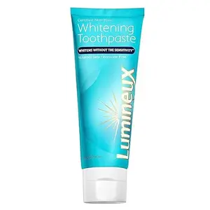 Lumineux Teeth Whitening Toothpaste - Natural & Enamel Safe for Sensitive & Whiter Teeth - Certified Non-Toxic, Fluoride Free, No Alcohol, Artificial Colors, SLS Free & Dentist Formulated - 3.75 oz Oral