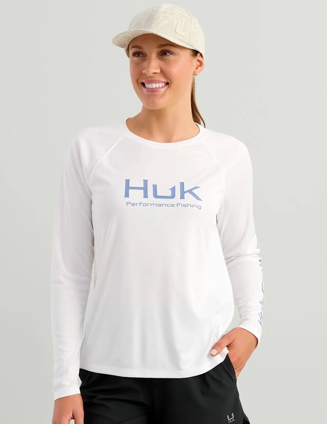 HUK Womens Pursuit Performance Crew