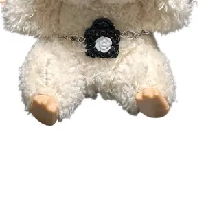 Labubu Doll Black Waist Bag