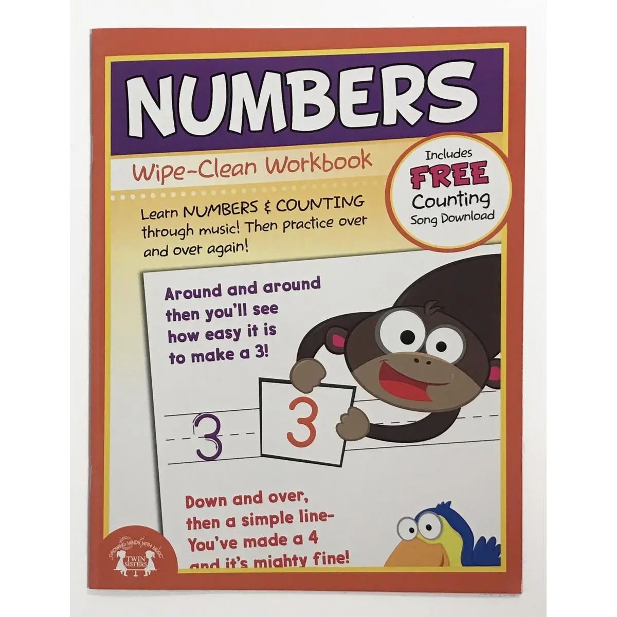 Creative Teaching Materials  Numbers Wipe Clean Workbook