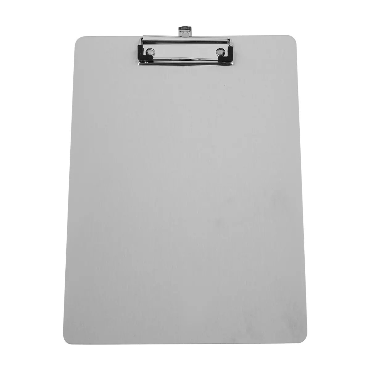 A4 Metal Clipboard Folder with Storage, Stainless Steel Clip Writing Board - Car Interior Fastener Clip for US Business, File Organizer, Office Accessories, Warehouse & Law Enforcement Important Document Organizer