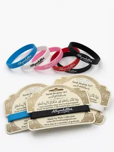 Ahamdullilah for everything soft wristband grateful reminder, silicon bracelet