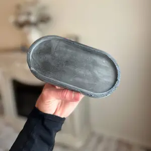 Concrete Tray Plates Handmade