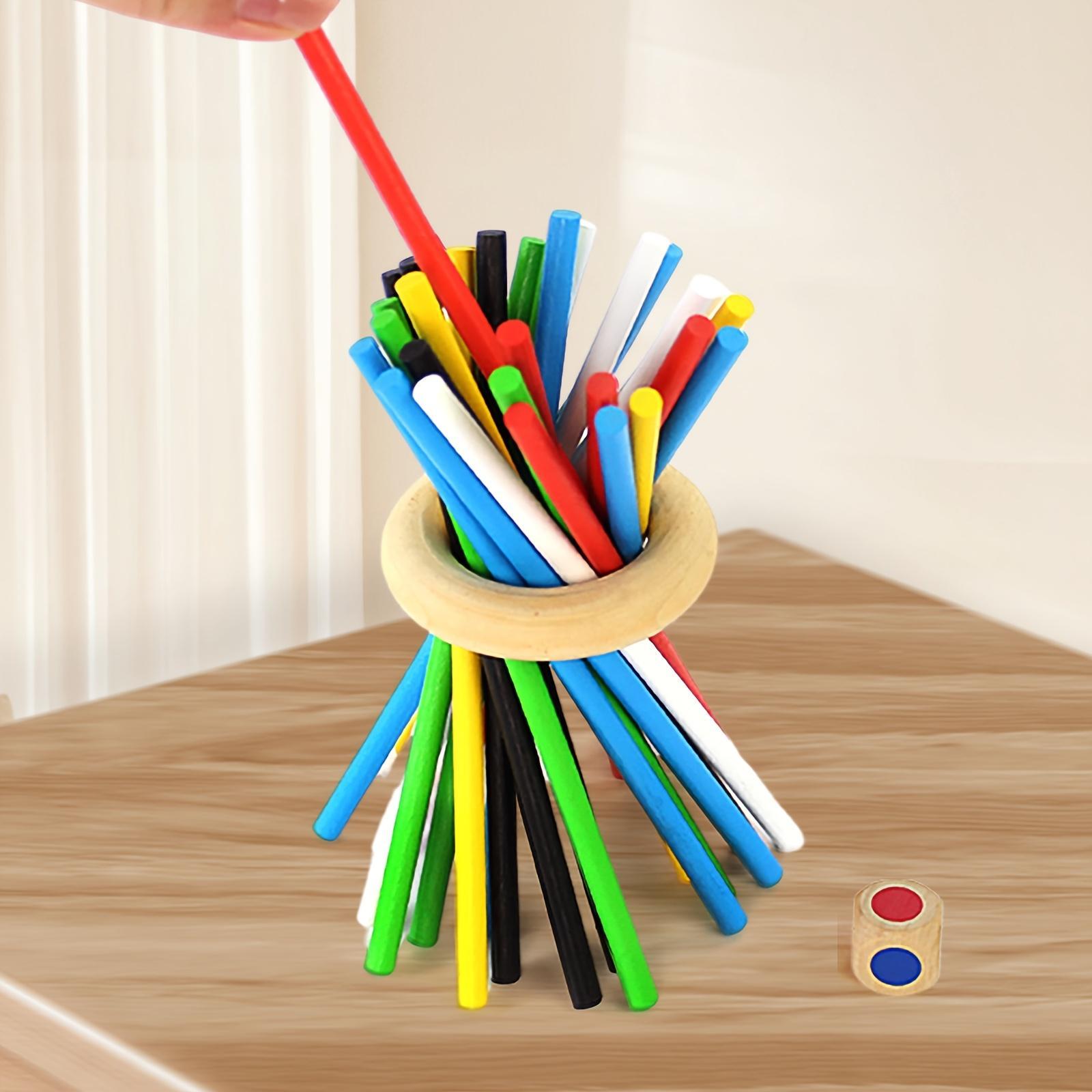 3 Gameplay Modes: Stacking Tower Game, Wooden Stick Game, Children's Puzzle Toy, Parent Child Essential Interactive Game, Exercise Logical Thinking Ability, Thanksgiving, Halloween, Christmas Gifts