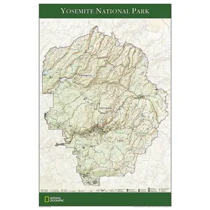 Yosemite National Park Map