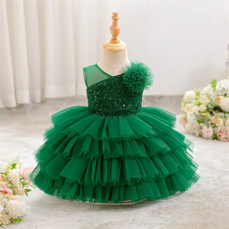 Dark green baby girl outfits - TikTok Shop
