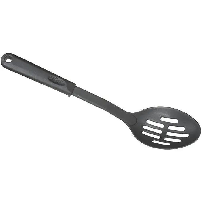 Norpro Nylon Slotted Spoon, Heat-Resistant Kitchen Utensil for Nonstick Cookware & Everyday Use