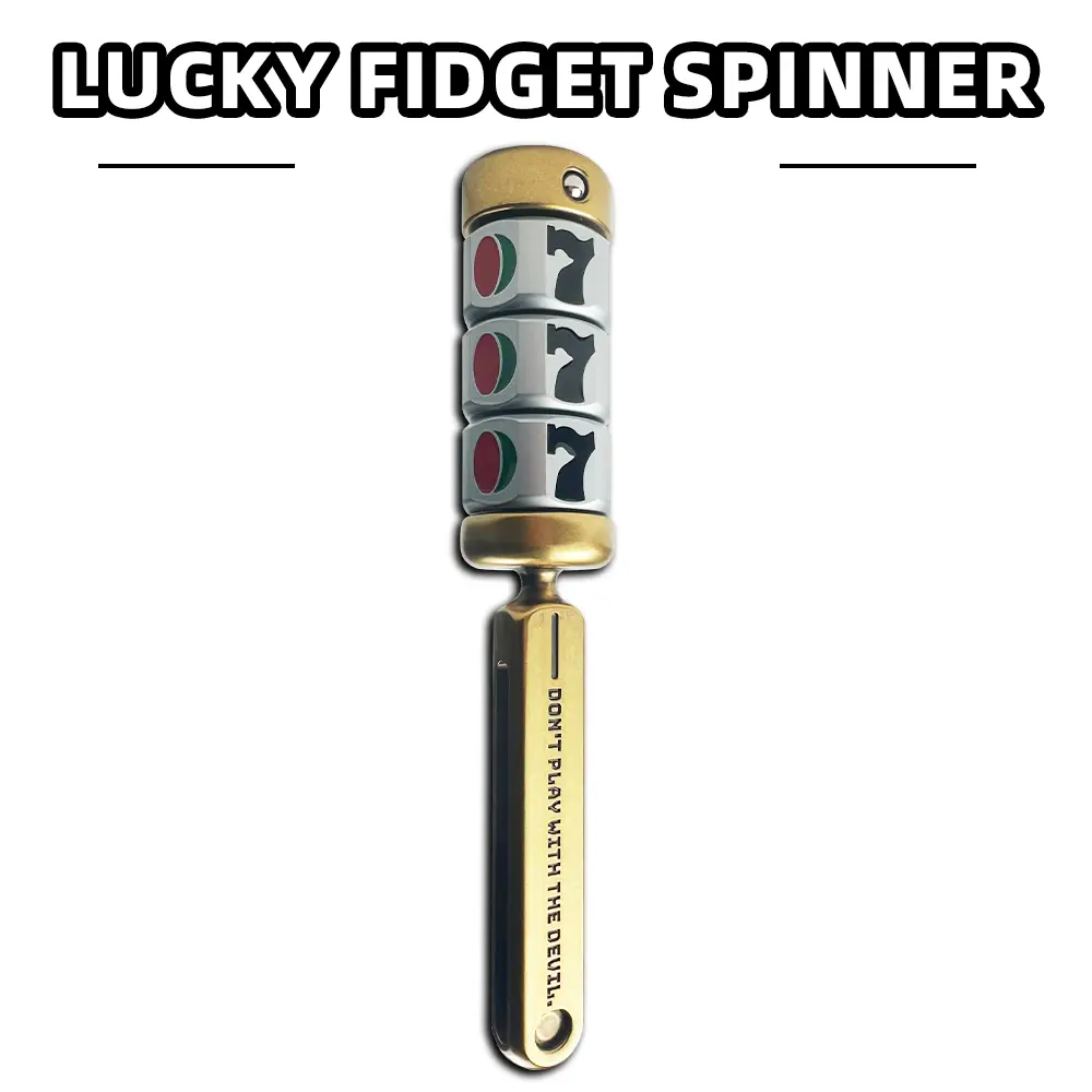 JAJOIITOY New Metal EDC Finger Spinner Fidget - Stress Relief Tool, Gift for Friends, Party Bags & Festive Supplies, Fidgets