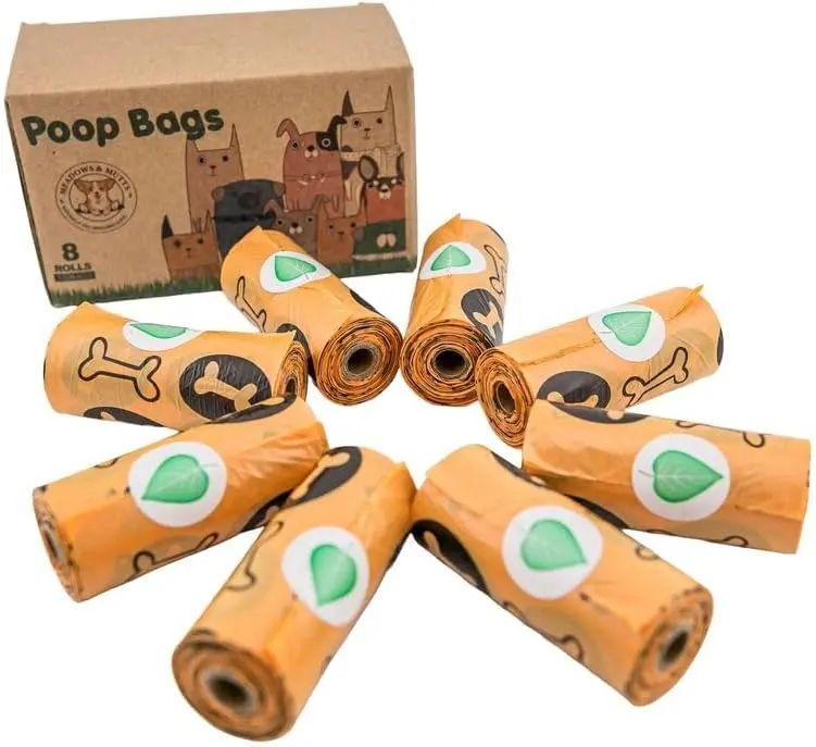 Compostable dog poop bags