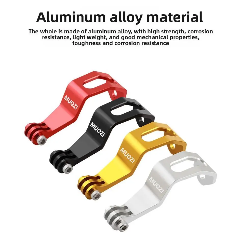 Brompton Folding Bike Handlebars Light Bracket Mount - Durable Corrosion-Resistant Aluminum Alloy Adapter, Adjustable, Compact, Easy Installation, Universal Fit for Sports Cameras/Flashlights