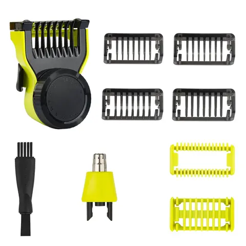 Adjustable Replacement Trimmer Heads, 1 Set Compatible with One Blade Shaver, Personal Care Accessories for Men & Women, Shaver Attachments, Beard Shaver Accessories, Clipper Razor, Shaving Products