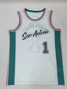 Fashion Basketball Jersey with Embroidered Numbers, Stylish Sports Wear, Perfect for Players, Durable and Comfortable Design