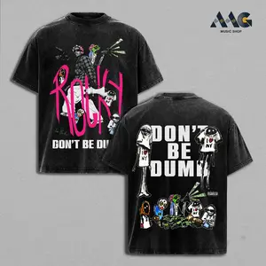 Rocky - Don't Be Dumb 2026 V2 Merch For Asap Mob Fans High-quality Cotton T-Shirt, Rakim Mayers Fan Shirt Hip-Hop Shirt, Don't Be Dumb Tour Merch, Gift For Flacko Rap Fan Graphic Tee