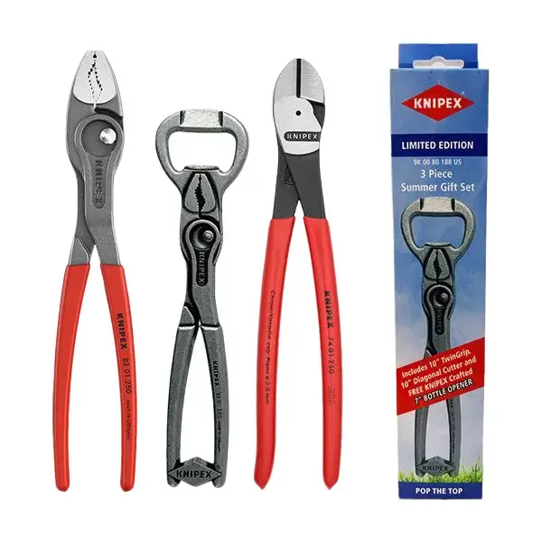 KNIPEX (9K 00 80 188 US) Limited Edition 3 Piece Summer Gift Set