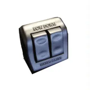 212 MAIN Bennett Euro Rocker Switch (ES2000) - Large Appliance Part for Trim Tabs, Click Control, 2.5" Fit, Lock-Out Function, Single-Hole Easy Installation