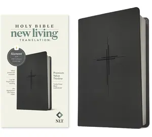 NLT Premium Value Thinline Bible, Filament Enabled (LeatherLike, Trinity Cross Black) Study Videos