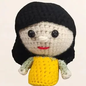 Mulan Amigurumi Crochet Doll