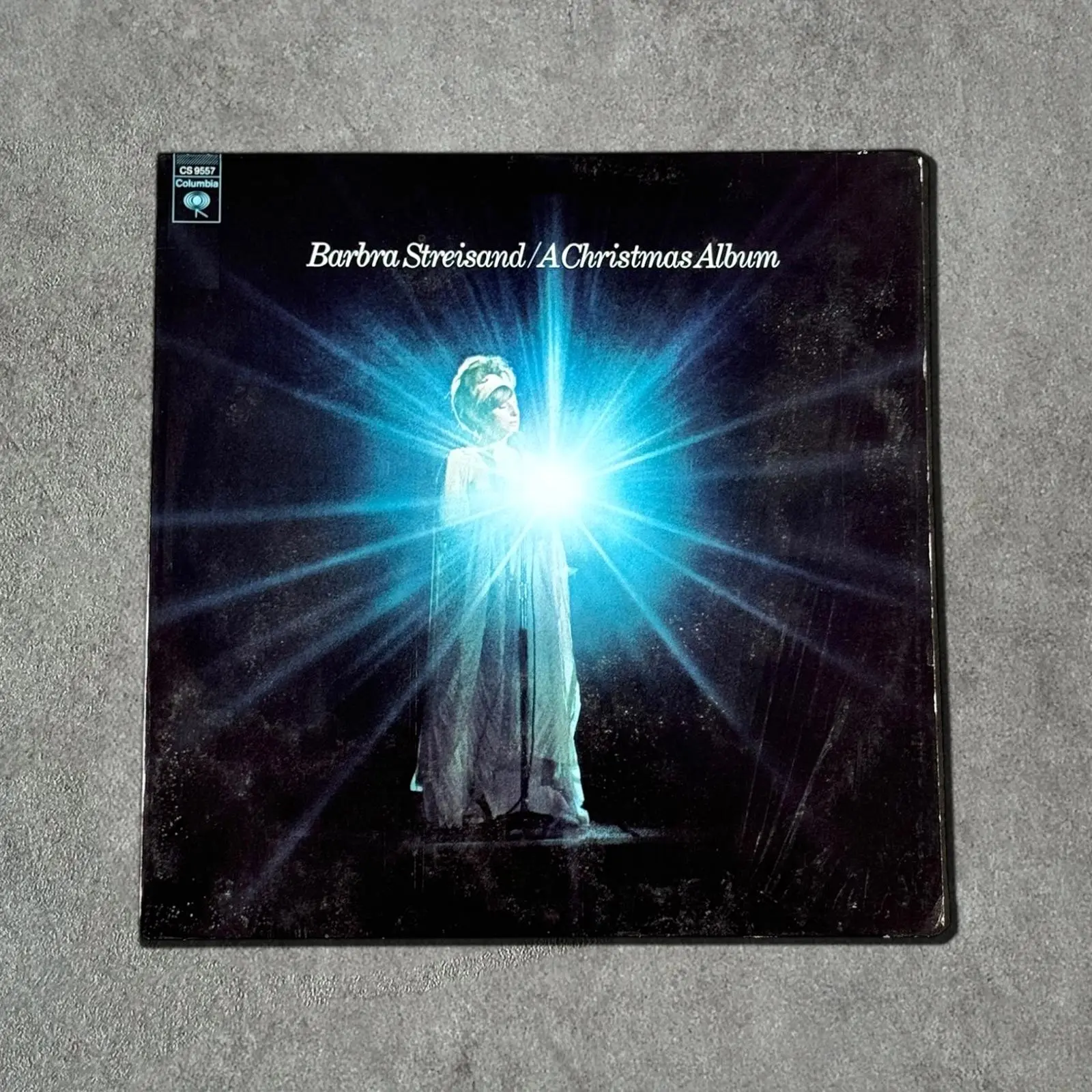 Barbra Streisand “A Christmas Album” Vintage Record Vinyl