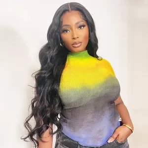FORGIRLFOREVER Body Wave Wear Go Glueless Wig 7x5 Deep Wave Pre-Cut HD Lace Front Wig Prepucked Ready to Wear Straight Human Hair Wigs