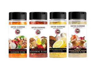 Igotchu Seasonings No Salt Bundle - Traditional Garlic Flavorful Spice Blend for Low Sodium Diets & Versatile Cooking Options - Natural Herbal Organic