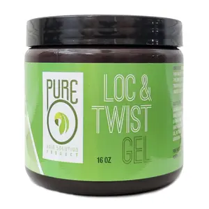 Pure O Hair Solution Product Lock & Twist Gel 16 Oz (Pack of 1)