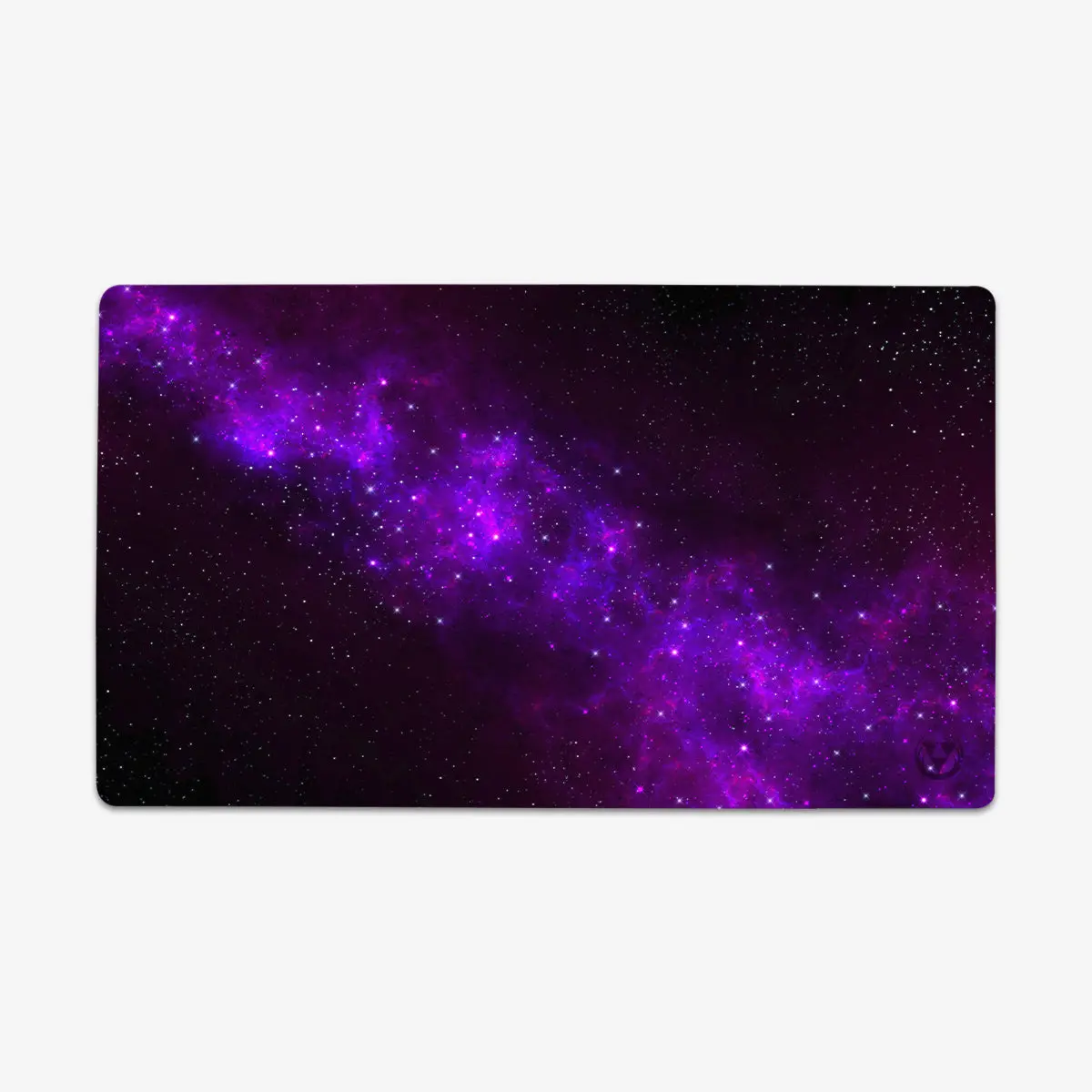 Magenta Thin Road Desk Mat - Home Decoration Mat with Aesthetic Design & Anti-Slip Base for Household Textile Use, Aesthetic Desktop Mats
