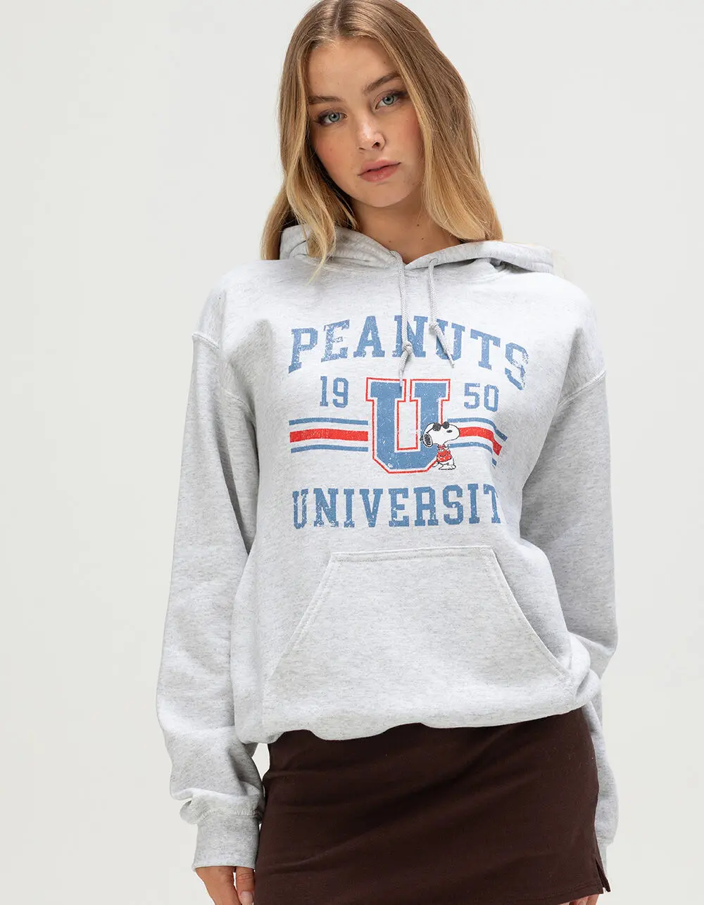 RIOT SOCIETY x Peanuts Snoopy U Womens Hoodie