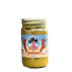 Sweet and Spicy Mustard in Glass Jar - Tangy Flavor, Good for Dips, Sandwiches, Deviled Eggs
