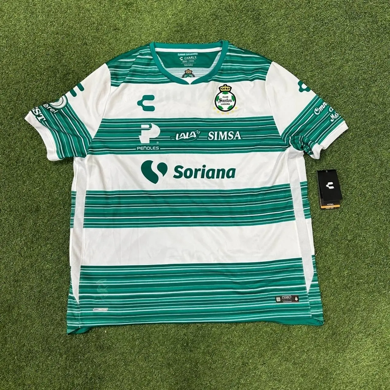 Charly Santos Laguna Home Men's Soccer AOP Jersey 20/21 PF7