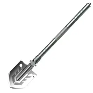 Multi-purpose camping shovel, folding survival shovel – compact backpack tactical digging tool, suitable for camping, hiking and fishing.