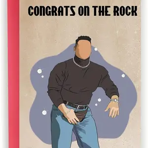 Unique Engagement Card, Funny Engagement Gift for Couples Women Men, Congratulations Wedding/Engagement Card for Friends