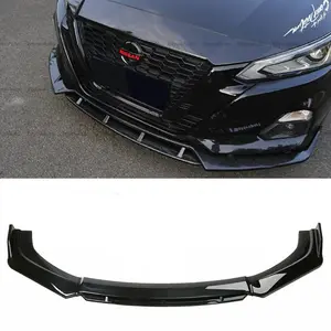 For Nissan Altima Front Bumper Lip Spoiler Splitter Diffuser Gloss Black