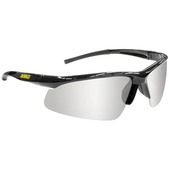 DeWalt Radius Work Safety Glasses - ANSI Certified, Universal Tint Indoor-Outdoor Lenses, UV Sun Protection, Enhanced Visibility Work Safety Equipment, Polycarbonate