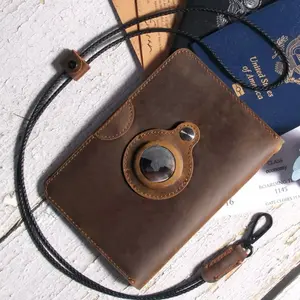 Leather Pilot Certificate Holder