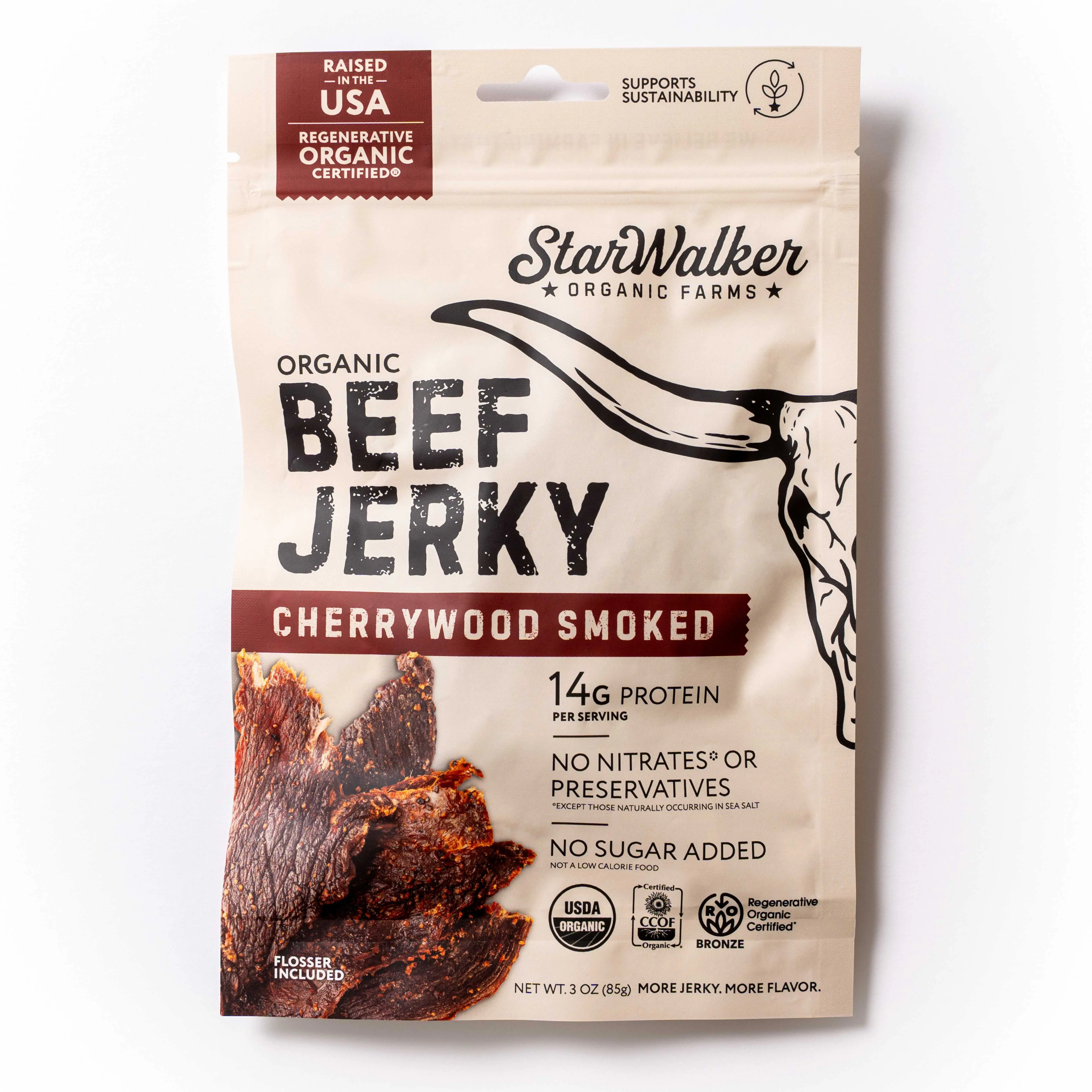 Cherrywood Smoked Beef Jerky Cherrywood Smoked Beef Jerky