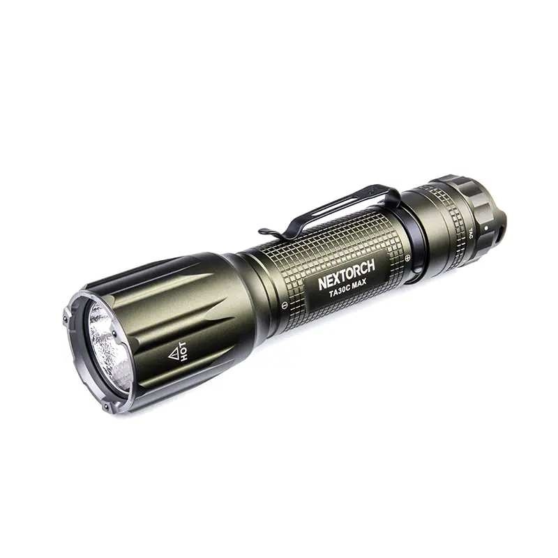 NEXTORCH TA30C MAX Tactical Flashlight - 3000 Lumens, 1-Step Strobe Function, for Sports & Outdoor Camping Hiking