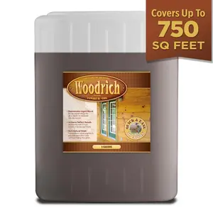 Woodrich Brand Deck Fence and Siding Stain for up to 750 Square Feet