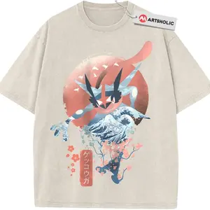 Greninja Shirt, Anime Shirt, Vintage Tee