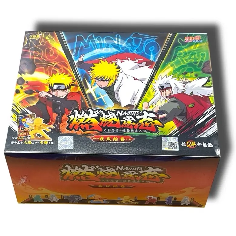 Naruto - XP Kayou Card w/ Tiny Figure Sealed Booster Display Box - Qty 1 (12 packs Per Box, 1 card + 1 figure per pack) - TikTok Shop Naruto - XP Kayou Card w/ Tiny Figure Sealed Booster Display Box - Qty 1 (12 packs Per Box, 1 card + 1 figure per pack) - TikTok Shop