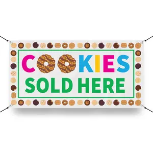 Cookie Sold Here Vinyl Banners