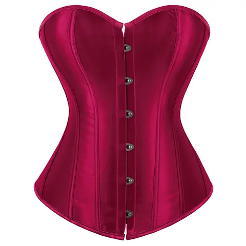 Women's Gothic Retro V-Neck Corset Top - 808-D3 Bustier Shapewear, Corset Cut Defines Waistline, Renaissance Lines Boost Vintage Flair, for Gothic Lovers 25-35, Women's Halloween/Christmas Costumes, Hand Wash Only