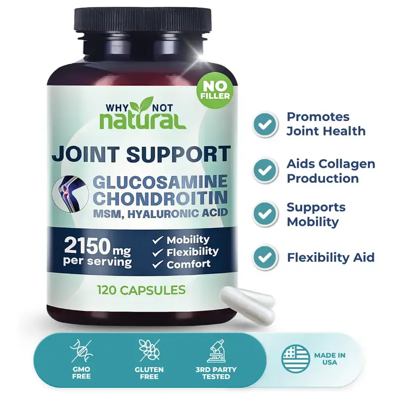 Why Not Natural Glucosamine Chondroitin MSM, Joint Support Supplement