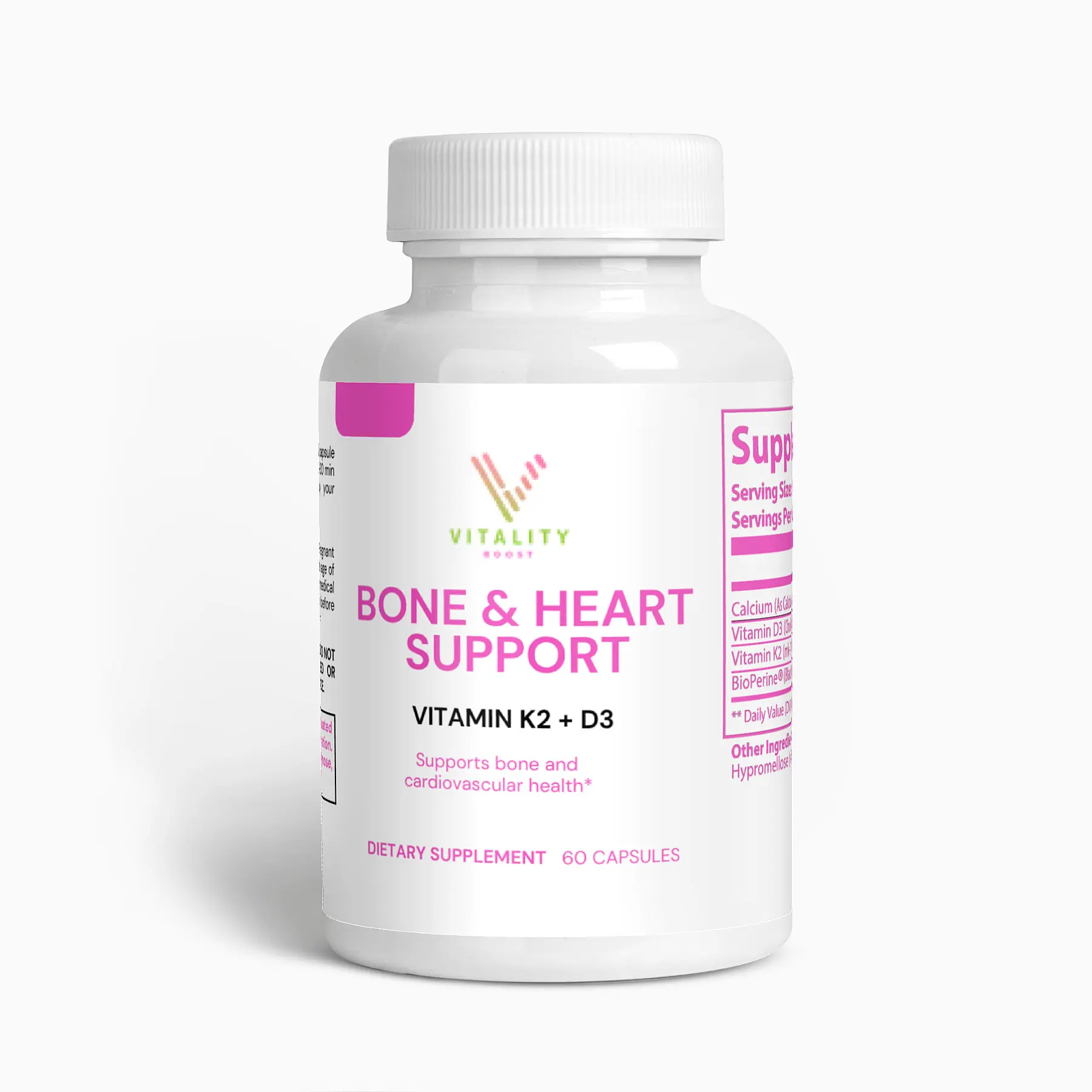 Bone & Heart Support: Comprehensive Nutritional Formula for Optimal Health