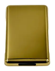 Gold iPod Classic 5th 6th 7th Thin Back Bottom Backplate Chrome Blank GB Housing