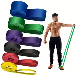 4/6 Pieces TPE Resistance Bands - Multi-Color High-Density Fitness Bands, Suitable for Strength Training, Home Gym and Fitness Exercises - Durable Portable Elastic Bands, Suitable for Push-Ups, Squats, Core Exercises, Gym Accessories