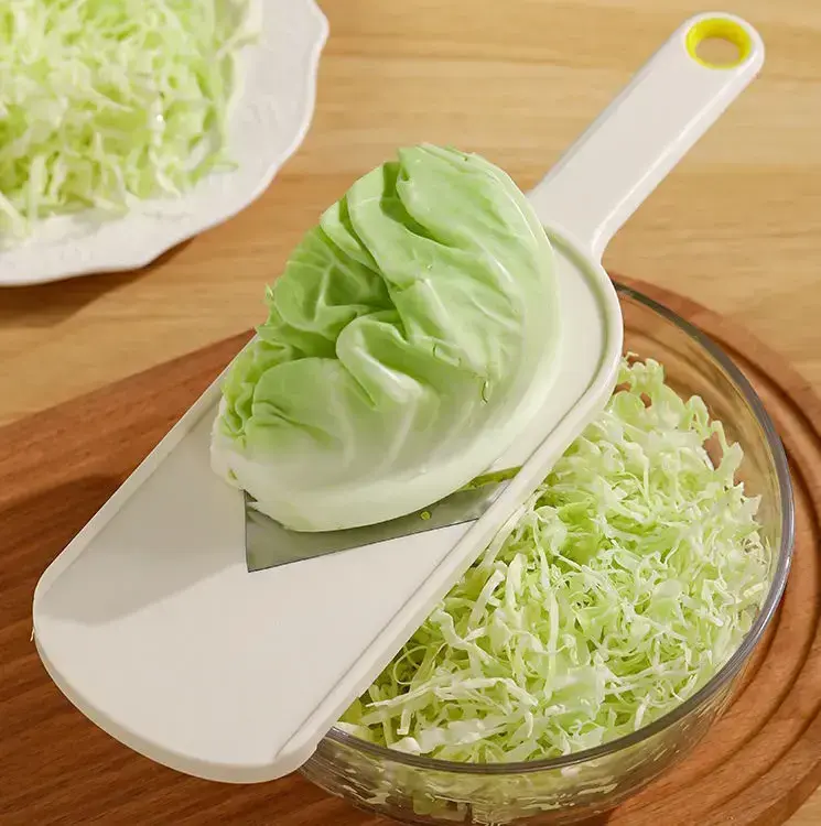 Japanese-Style Cabbage Slicer, 1 Count Durable Vegetable Slicer, Multifunctional Vegetable Salad Slicer for Cabbage, Lemon and Cucumber, Kitchen Vegetable Cutting Tool, Vegetable Cutter, Food Veggie Cutter, Cabbage Cutting Shredderb