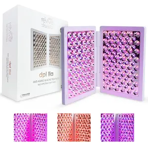 reVive dpl IIa LED Light Therapy Panel - Blue & Red Light Therapy for Face Wrinkles, Skincare Devices, Easy at Home Tools, LED Face Mask Alternative, For All Skin Types