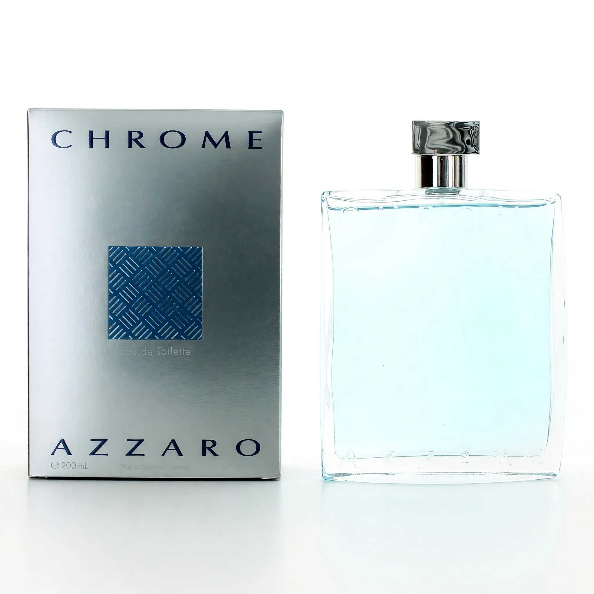 Chrome by Azzaro, 6.7 oz EDT Spray for Men Orris Jasmine Chrome by Azzaro, 6.7 oz EDT Spray for Men Orris Jasmine