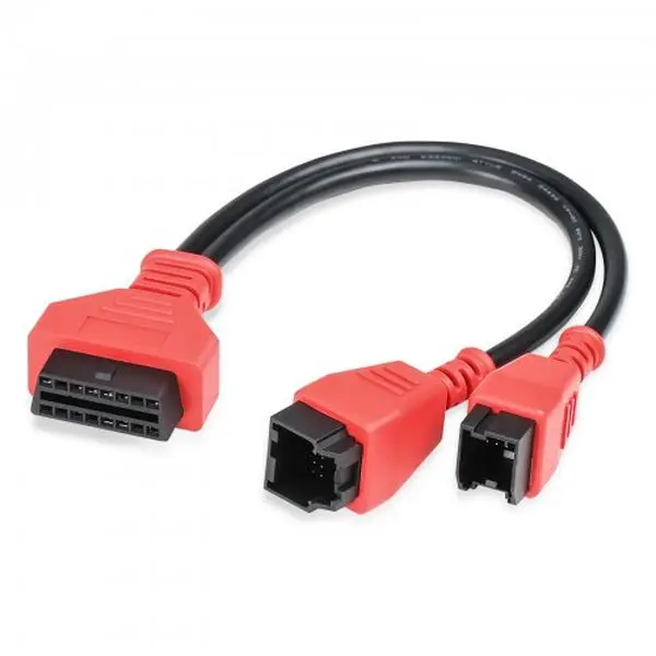 FCA 12+8 Automotive Diagnostic Tool Adapter for Chrysler Security Gateway Module SGM, Compatible with Autel Maxisys IM608 & OBDSTAR OBD Scanner, Enables Full Diagnostic Functionality
