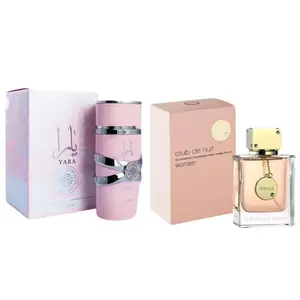 ARMAF CDN EAU DE PARFUM 3.6FL.OZ & LATTAFA YARA EAU DE PARFUM SPRAY 3.4FL.OZ FOR WOMEN Perfume Collection Fragrance Box